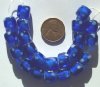 20 Sapphire Cubes with Polka Dots